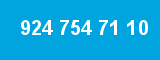 924 754 71 10